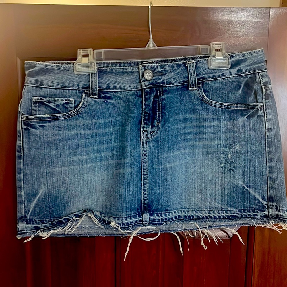 American Eagle jean skirt size 14